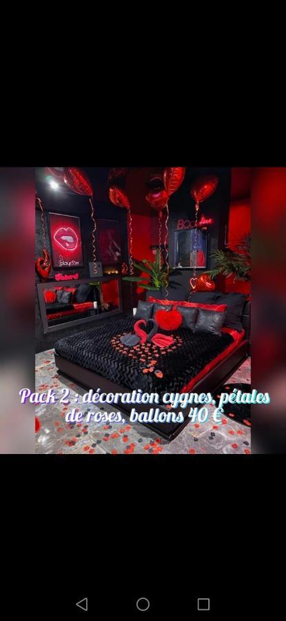 Loft Romantique Hammam Spa Privatif Playroom Гренобль Экстерьер фото