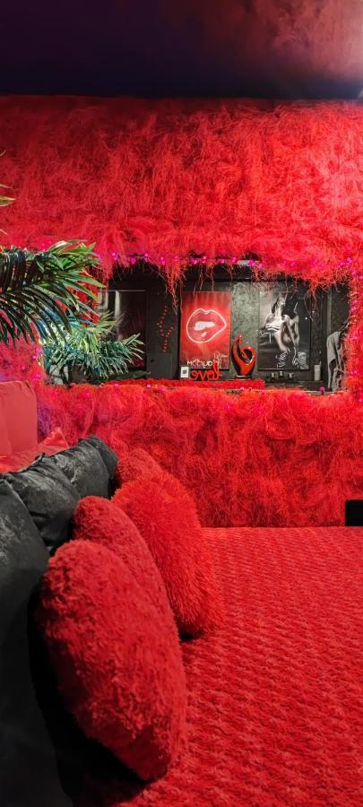 Loft Romantique Hammam Spa Privatif Playroom Гренобль Экстерьер фото